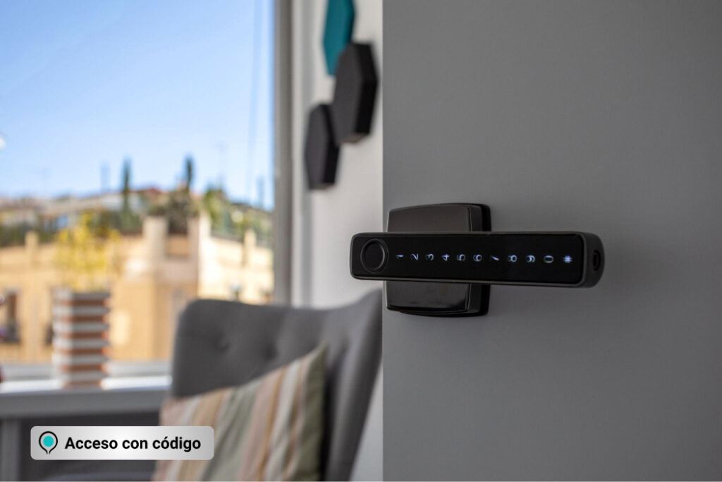 Acceso con código y sin llaves